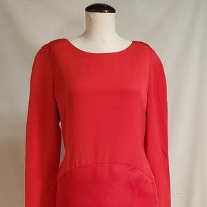 Vintage Miss D by Oscar De La Renta Red Dress